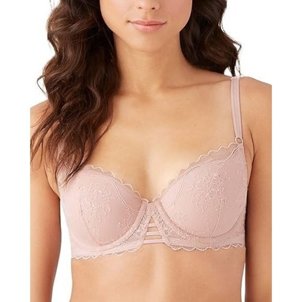 b.tempt'd Women's No Strings Attached T-Shirt Bra - Blush Pink- 34D‎